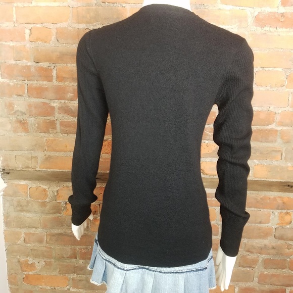 Banana Republic Women's Sweater Black Cardigan - Picture 4 of 6